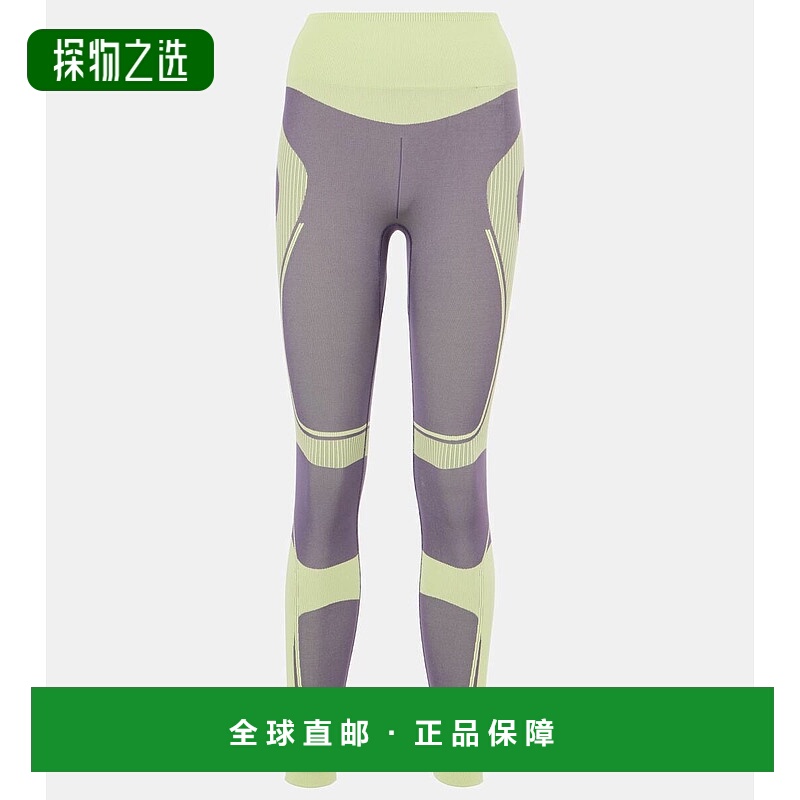 香港直邮adidas 阿迪达斯 女士 TrueNature ski 印花打底裤 00093