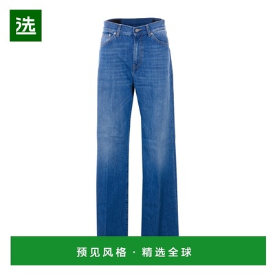 香港直邮DONDUP 女士牛仔裤 DP619DFE286DMR3800 SS2026 蓝色