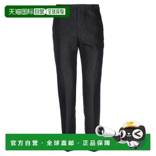 香港直邮Saint 休闲长裤 Laurent 男士 black黑色 圣罗兰 1h可退