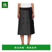 香港直邮ANDERSSON AW2025 APA848WBLKBLACK BELL 女士半身裙