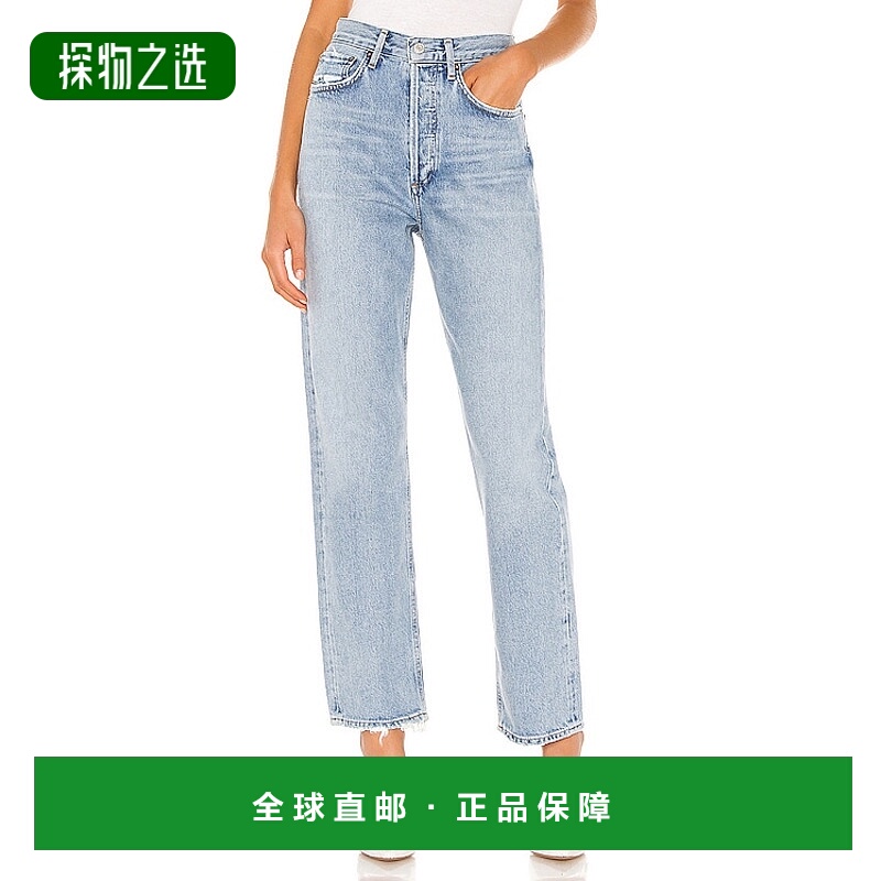 1h可退 香港直邮AGOLDE 女士 90's 中腰宽松款牛仔裤 A069D1141