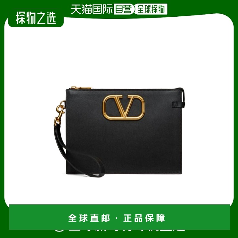 香港直邮Valentino VLOGO 标志性手拿包 YP0P09LMG华伦天奴