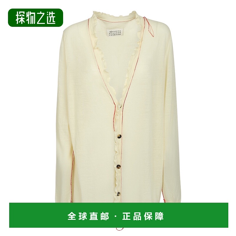 香港直邮Maison Margiela 马丁·马吉拉 女士 V领针织开衫 S51HA1