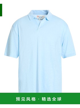 1h可退 香港直邮Mc2 Saint Barth 男士 Polo衫 blue蓝色 舒适时尚
