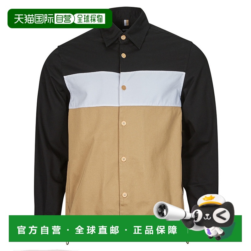 欧洲直邮BOSS 男士 S-OLSON-CB-241 衬衫式外套 多彩