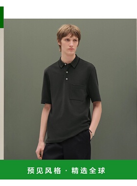 1h可退 欧洲直邮HERMES 爱马仕 25秋冬 H567830HA22 男士 短袖Pol