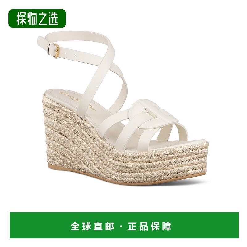 欧洲直邮Dior/迪奥 女士D-Club厚跟高跟凉鞋