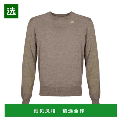 香港直邮K-WAY 男士户外T恤 K2142EWWG9 AW2025 浅棕色 Sebastien