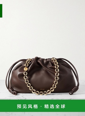 1h可退 香港直邮LOEWE 罗意威 女士 Flamenco 大号皮革肩包 A411F