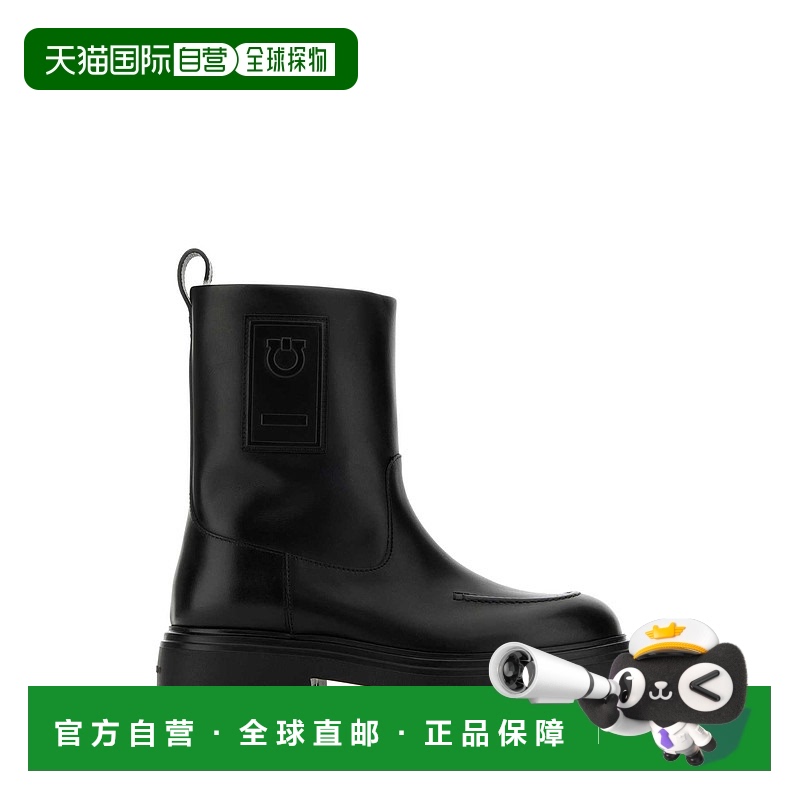 欧洲直邮SALVATORE FERRAGAMO 女士靴子01I830776772NERO菲拉格慕