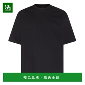 香港直邮Thom MTS735 Krom 1h可退 男士 黑色棉质T恤 舒适时尚