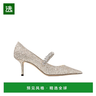 香港直邮Jimmy Choo 亮片织物高跟鞋 BINGPUMP65PZF