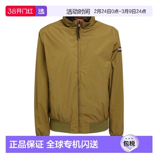 1h可退 香港直邮Napapijri 男士 夹克 green绿色 舒适时尚