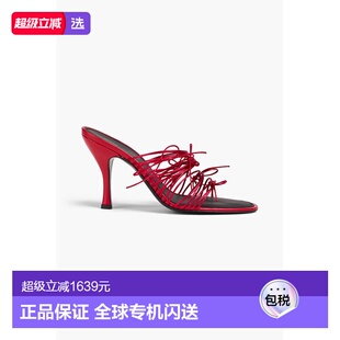 1h可退 香港直邮NEOUS 女士 Auriga 蝴蝶结绸缎凉拖 00469PA04AUR