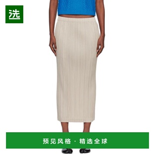 1h可退 香港直邮Pleats Please Issey Miyake 女士 米色 Thicker