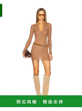 1h可退 香港直邮The Attico 女士 长袖针织连衣裙 250WCA00348KWS