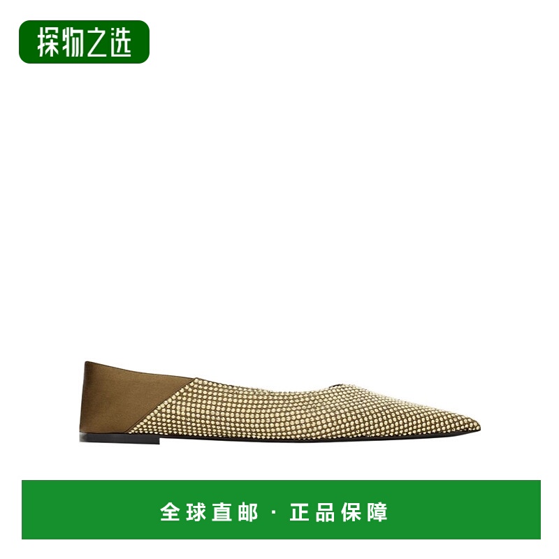 香港直邮Saint Laurent 低帮尖头平底鞋 7869009QN0A