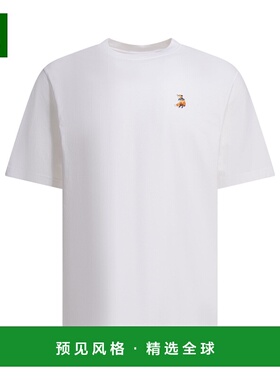 1h可退 香港直邮MAISON KITSUNÉ 男士T恤 QM00102KJ7026P100WHITE