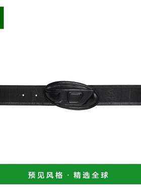 1h可退 香港直邮Diesel 迪赛 男士 黑色 B-1dr Embraced 腰带 X10