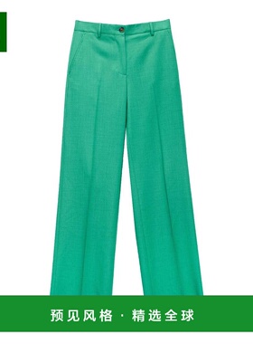 香港直邮PAUL SMITH 女士休闲裤 W1R332TT0237231 SS2026 绿色