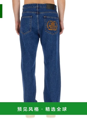 香港直邮MSGM 男士牛仔裤 3540MP249L23759384 AW2023 蓝色 REGUL