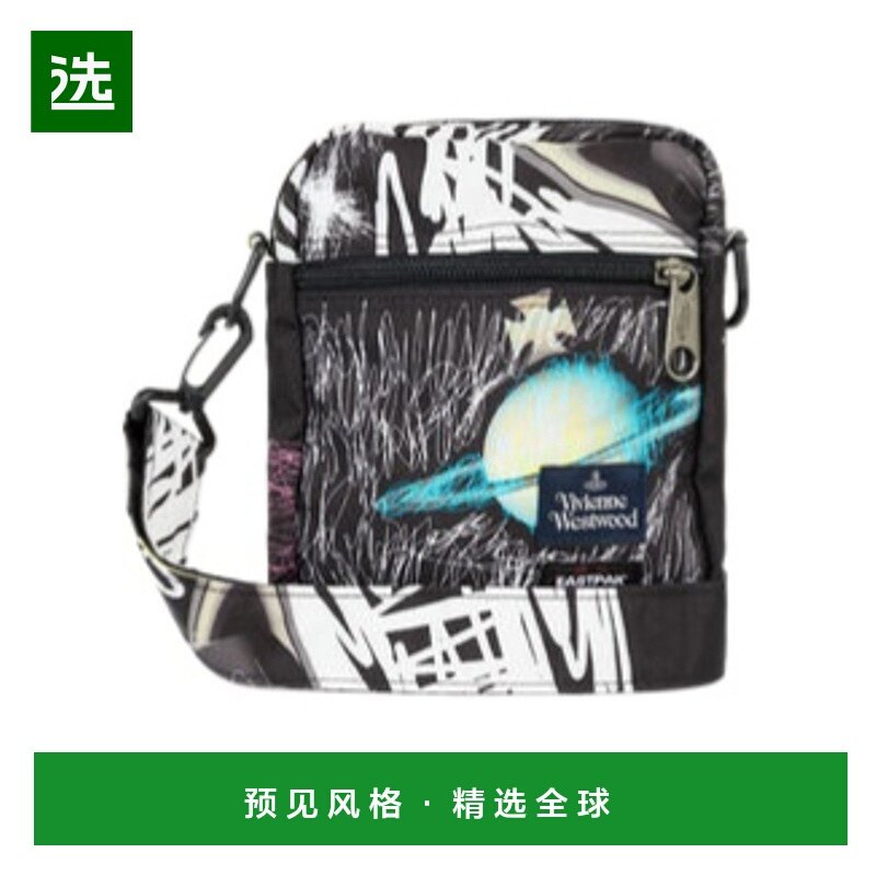 香港直邮Vivienne Westwood 徽标拉链单肩包 EK19F01761EPPLANETS
