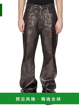 香港直邮Rick Owens 裤腰袢牛仔长裤 RR02E1335BZMC94修身牛仔裤