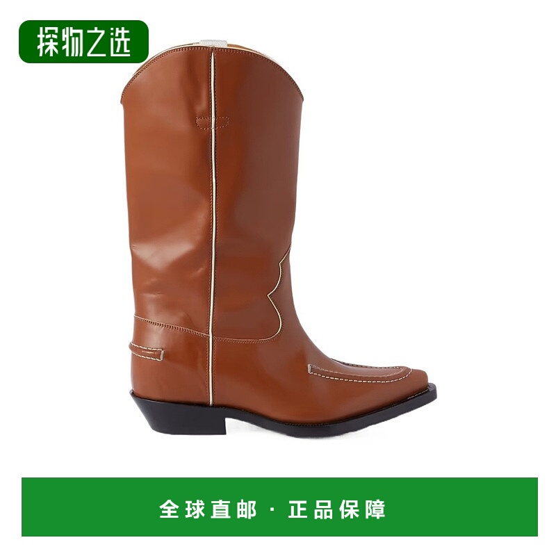 香港直邮Chloe Nellie 短筒靴女靴 C22W709A3尖头