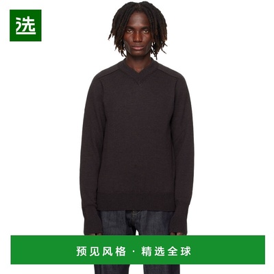 1h可退 香港直邮Studio Nicholson 男士 棕色 Inverness 毛衣 INV