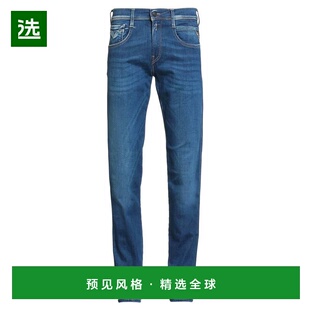 1h可退 香港直邮Replay 男士 牛仔长裤 blue蓝色 舒适时尚