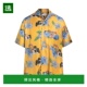 舒适时尚 1h可退 花纹衬衫 yellow黄色 香港直邮Rhude 男士