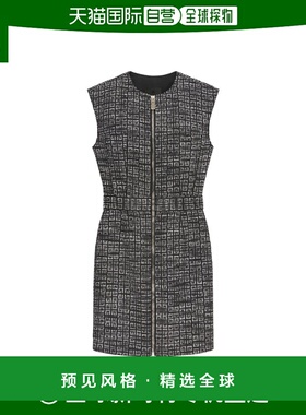 香港直邮Givenchy 4G LOGO拉链连衣裙 BW21DB13N0牛仔纪梵希