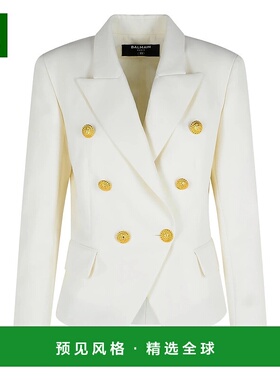 1h可退 香港直邮Balmain 巴尔曼 女士 Balzer 西装 FF1SI505WC09