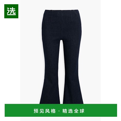 1h可退 香港直邮VERONICA BEARD 女士 Carson 高腰小喇叭牛仔裤 J