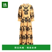 香港直邮ANTIK 连衣裙 BATIK 1h可退 女士 长款 yellow黄色 舒适时