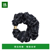 欧洲直邮Celine赛琳 金色黄铜凯旋门标准拼接字母黑色丝绸手镯