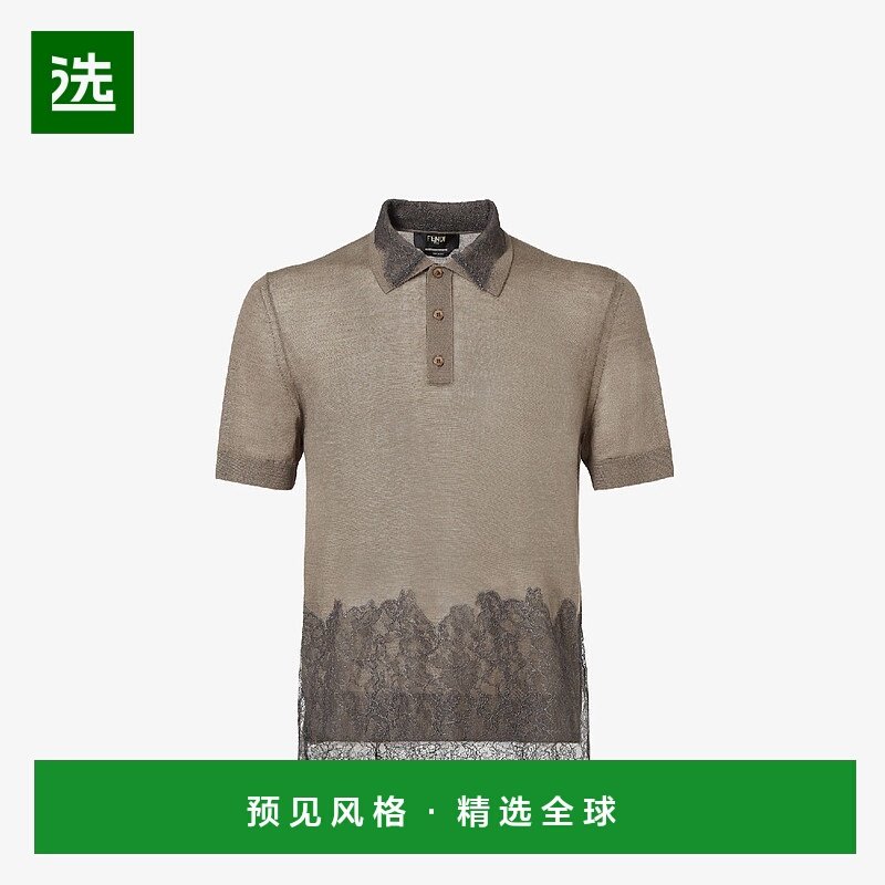 1h可退 欧洲直邮FENDI 芬迪 25秋冬 FZC417AOZWF1UCH 男士 长袖Po