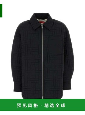 1h可退 香港直邮KENZO 女士衬衫 FF62BL2399NN99 AW2025 黑色 Bla