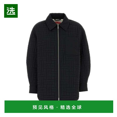 1h可退 香港直邮KENZO 女士衬衫 FF62BL2399NN99 AW2025 黑色 Bla