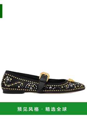 香港直邮Versace La Medusa芭蕾舞鞋范思哲 10217101A16222单鞋