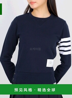 韩国直邮Thom Browne桑姆布郎尼运动衫黑色圆领FJT002A 00535 415