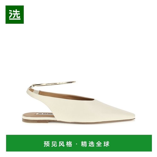 1h可退 香港直邮Jil Sander 露跟芭蕾平底鞋 J15WX0018-P7588