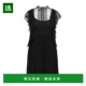 香港直邮Alberta 连衣裙 Ferretti 1h可退 女士 短款 black黑色 舒
