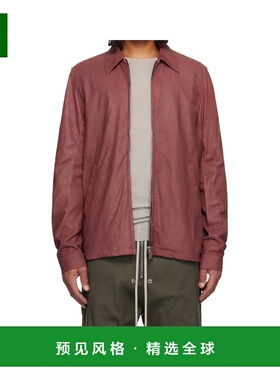 1h可退 香港直邮Rick Owens Concordians Brad 皮夹克 RU02E1764L