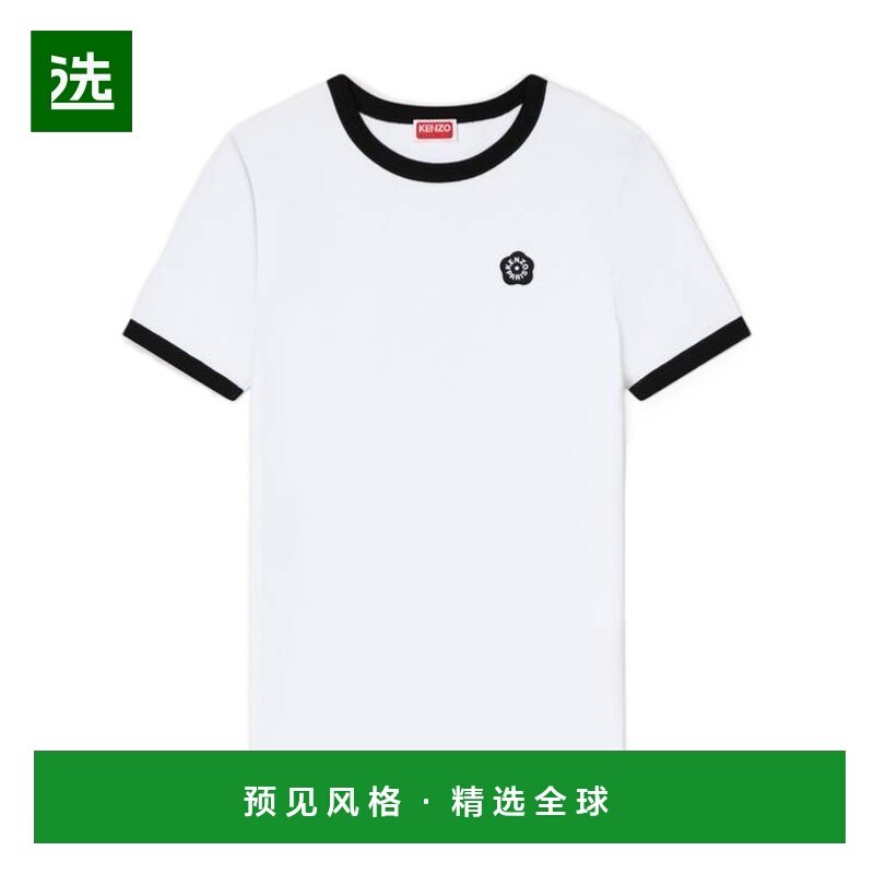 香港直邮KENZO 女士T恤 FG52TS2174SJ01 SS2026 白色 短袖T恤,女装/女士精品,T恤,淘宝优惠券,粉丝福利购,淘宝优惠卷
