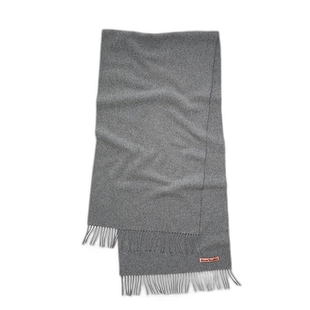 欧洲直邮Acne Studios男女同款围巾麻灰色流苏羊毛保暖潮流时