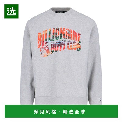 香港直邮Billionaire 男士针织毛衣 B24439HEATHERGREY SS2025