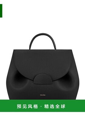 欧洲直邮POLENE Numéro Un女士小牛皮手提包单肩包黑色