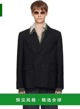 1h可退 香港直邮Our Legacy 男士 黑色 Unstructured DB 西装外套