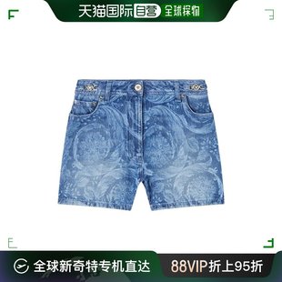 1A100291D030 BLU 女1013689 韩国直邮VERSACE24SS牛仔短裤 MEDIO